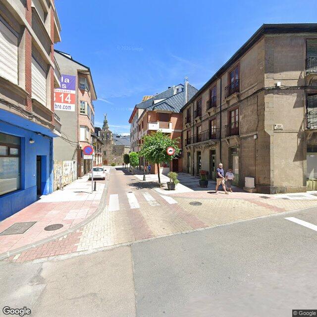 Street view near Farmacia Mayoral in Bembibre