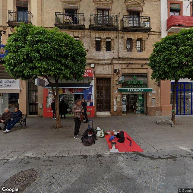 Street view near Farmacia Mconsolacion Gastalver Lopez in Sevilla (triana)