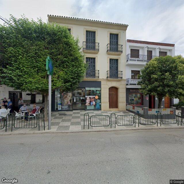 Street view near Farmacia Mejías Navas in Villanueva del Trabuco