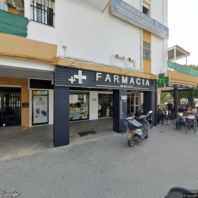 Street view near Farmacia Mena Dos C.B. in Sevilla (macarena)