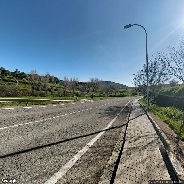 Street view near Farmacia Merchán in Cazalla de la Sierra