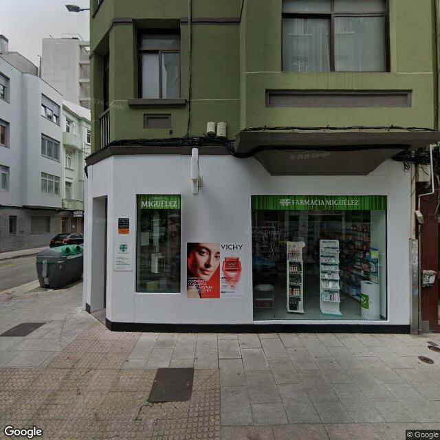 Street view near Farmacia Miguélez in A Coruña