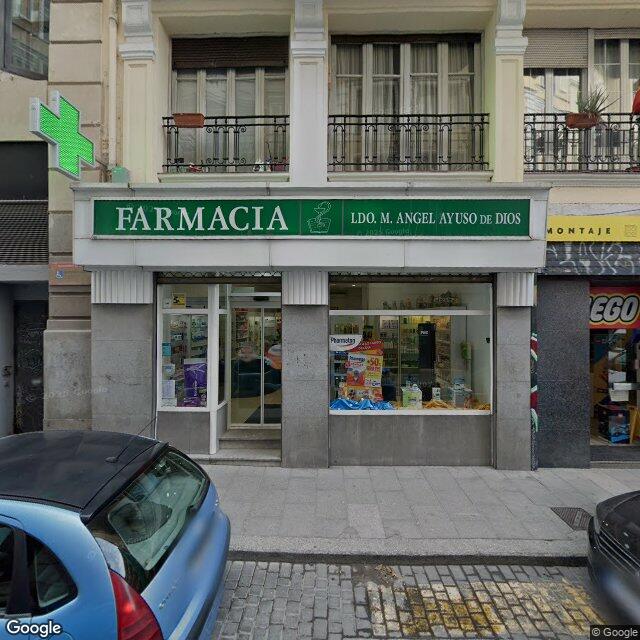 Street view near Farmacia Miguel Ángel Ayuso De Dios in Madrid
