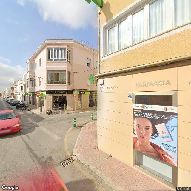 Street view near Farmacia Moll in Baleares
