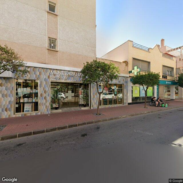 Street view near Farmacia Monteazahar in Murcia