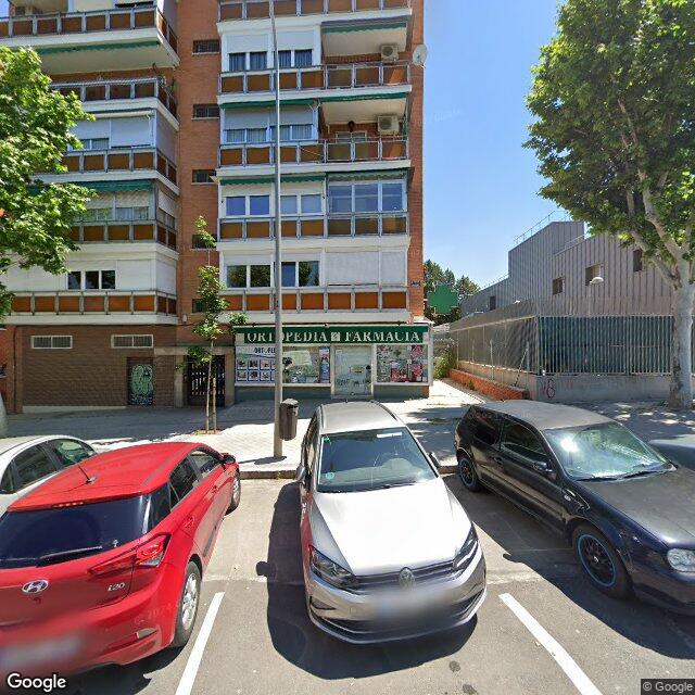 Street view near Farmacia Mora Ruibio in Madrid
