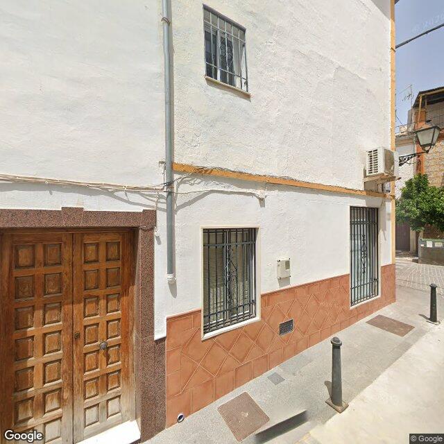 Street view near Farmacia Moyano in Cuevas Bajas