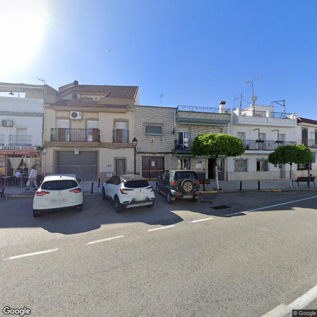 Street view near Farmacia Muñoz Rangel in El Ronquillo
