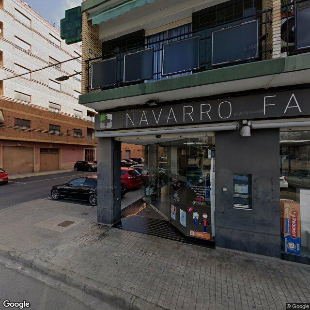 Street view near Farmacia Navarro in Xirivella