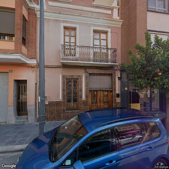 Street view near Farmacia Nova in Spain