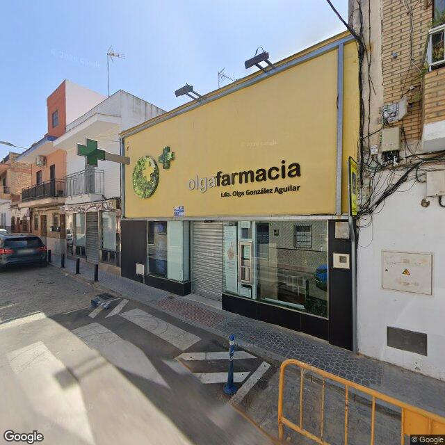 Street view near Farmacia Olga Gonzalez Aguilar in Sevilla (este-Alcosa-Torreblanca)