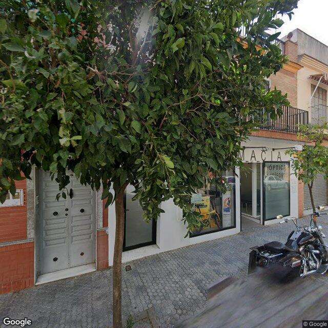 Street view near Farmacia Óptica Audiología Juan Luis Ferrero Bermejo in Sevilla (sur y Bellavista)