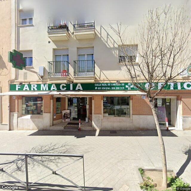Street view near Farmacia Optica Real De Cartuja in Granada