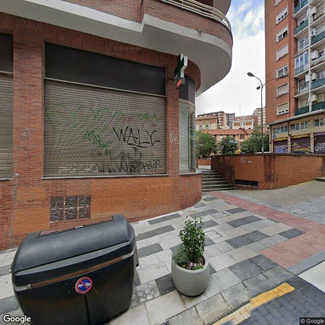 Street view near Farmacia Orive González in Bilbao
