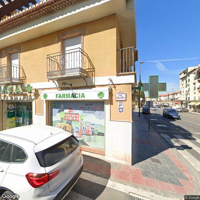Street view near Farmacia Pérez Molina in Ogíjares