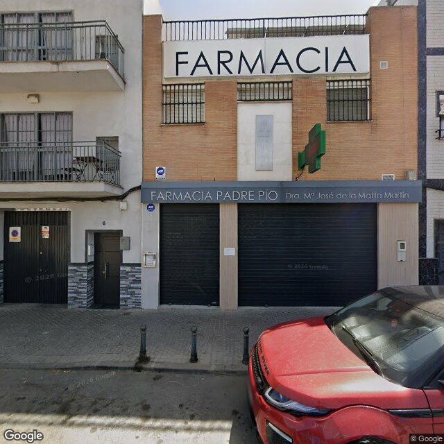 Street view near Farmacia Padre Pío in Sevilla (este-Alcosa-Torreblanca)