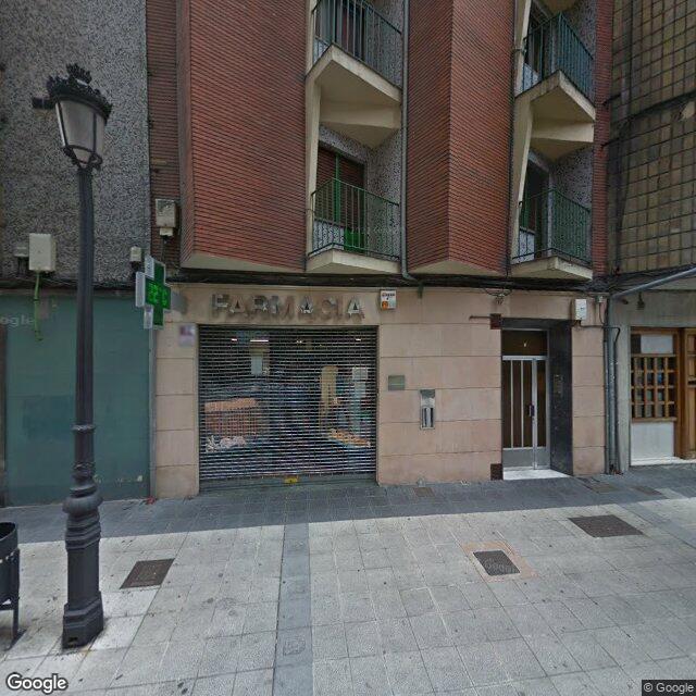 Street view near Farmacia Palencia in Spain