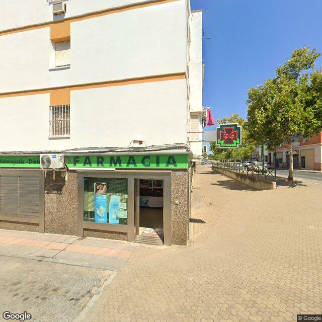 Street view near Farmacia Papachina San Jerónimo in Sevilla (norte de la Macarena)