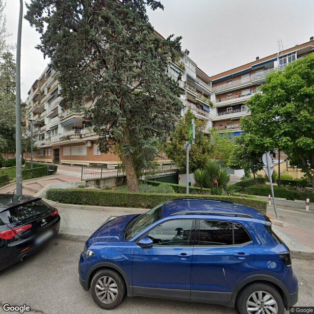 Street view near Farmacia Picasso in Móstoles