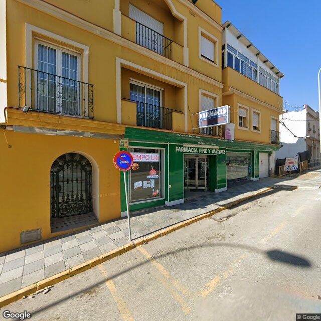 Street view near Farmacia Piné Y Vázquez in Algeciras