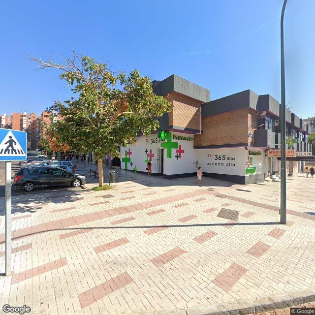 Street view near Farmacia Portada Alta in Málaga