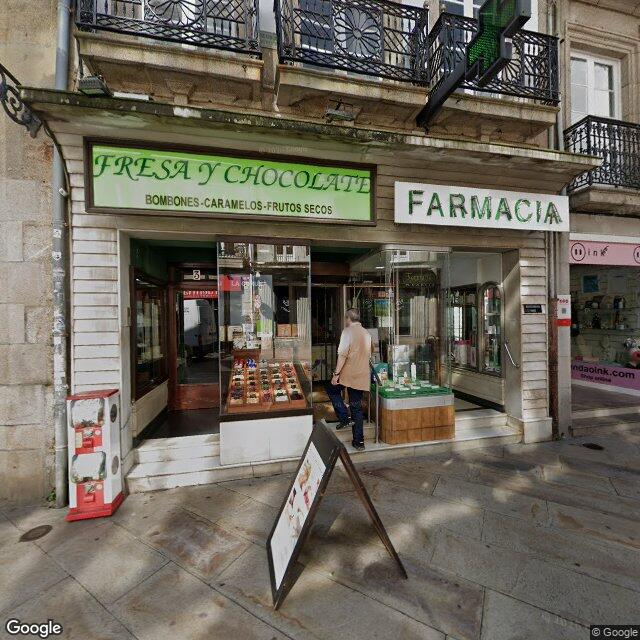 Street view near Farmacia Quinzá Torroja in A Coruña