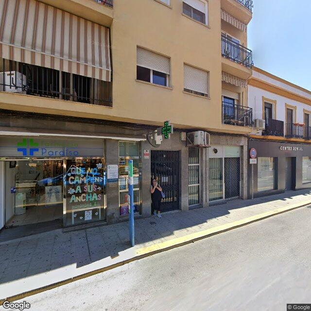 Street view near Farmacia Rafael Cirera Guiraum in Alcalá de Guadaíra
