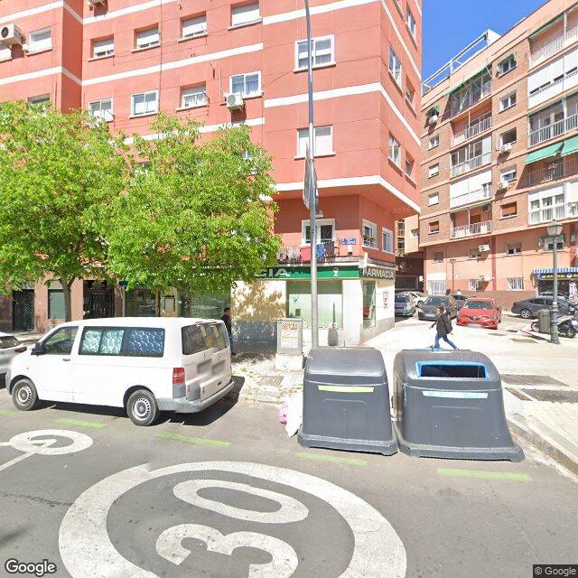 Street view near Farmacia Rafael De La Peña Buquerín in Madrid