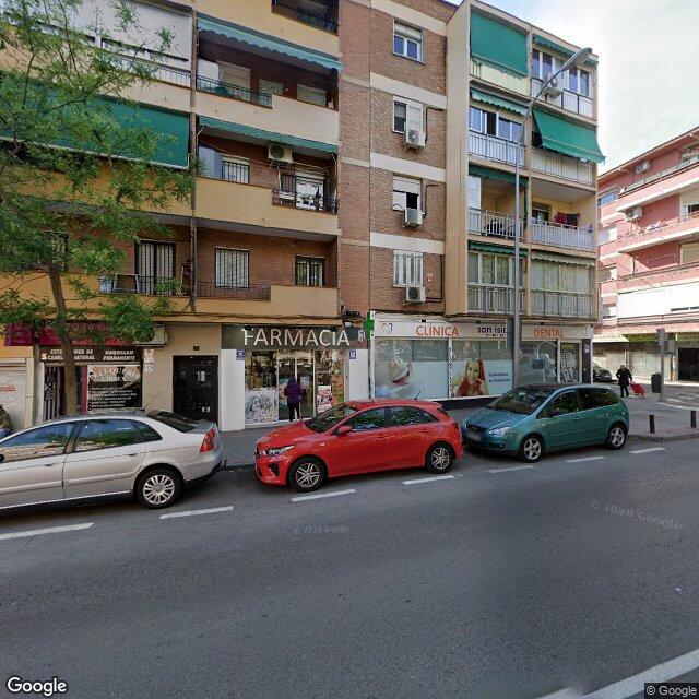 Street view near Farmacia Ramón Moraleda García De Los Huertos in Madrid
