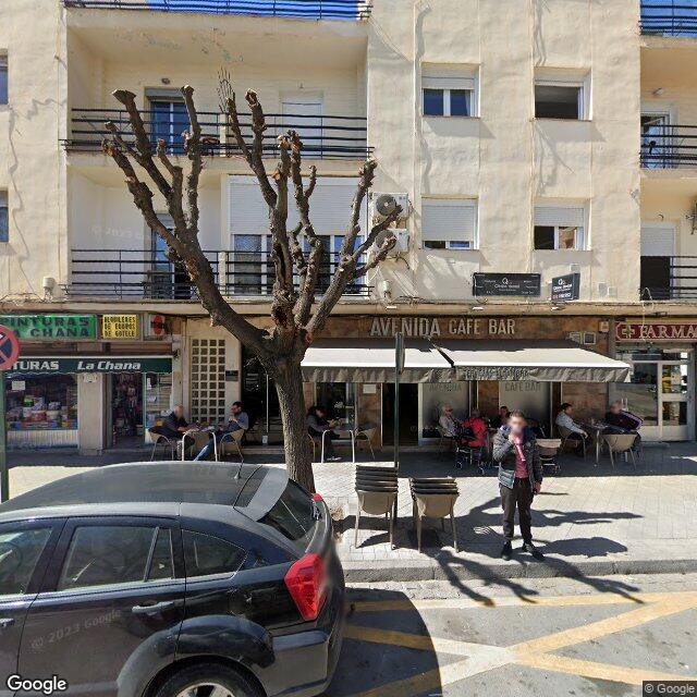 Street view near Farmacia Raquel González Lozoya in Granada
