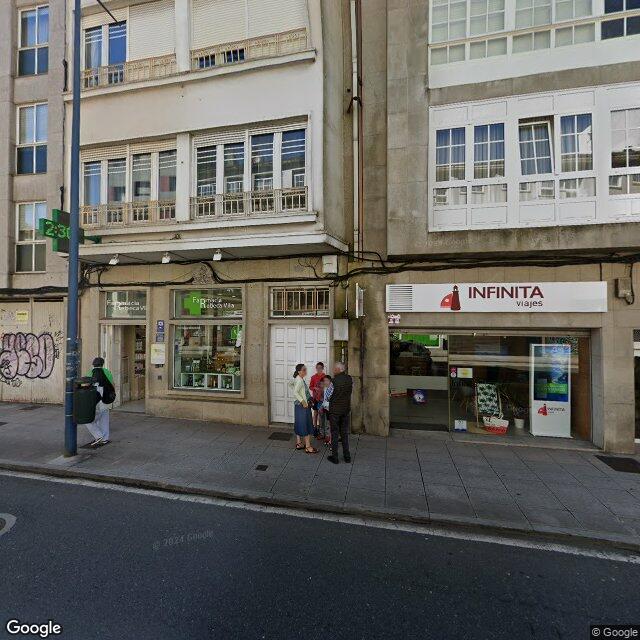Street view near Farmacia Rebeca Vila in Santiago de Compostela