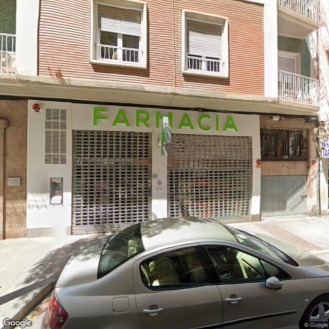 Street view near Farmacia Riera-Raga in Elche/Elx