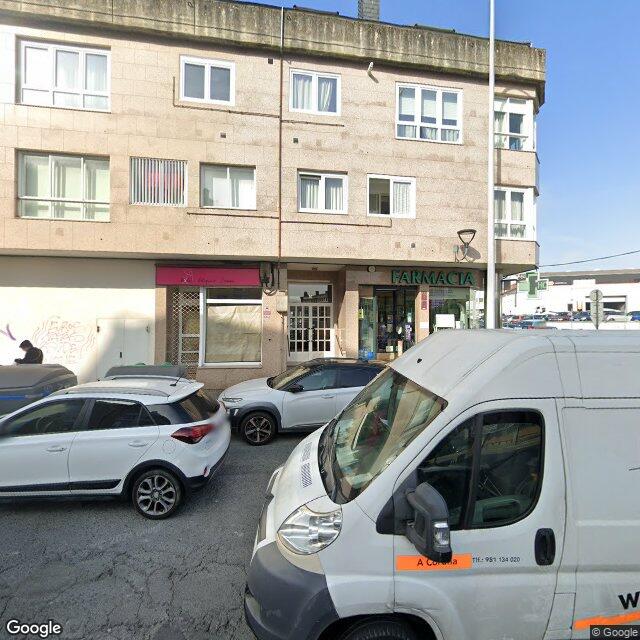 Street view near Farmacia Rodicio in A Coruña