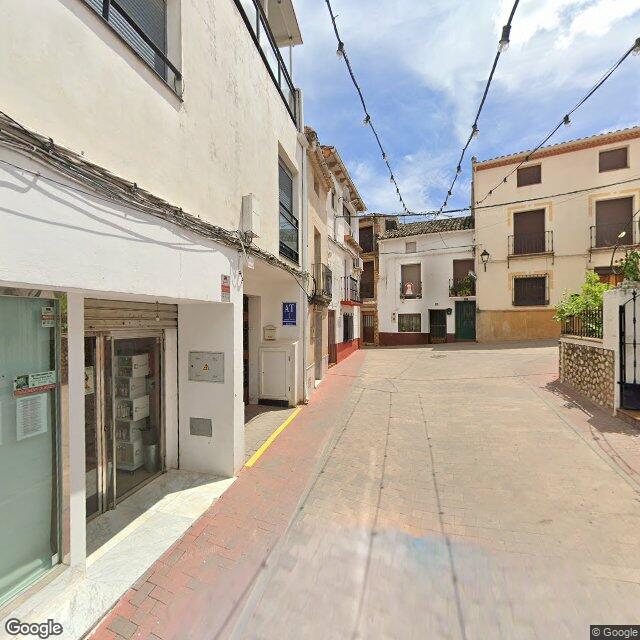 Street view near Farmacia Rodríguez Samblás in Génave