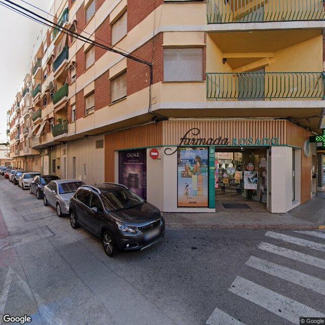Street view near Farmacia Rosado in Port de Sagunt