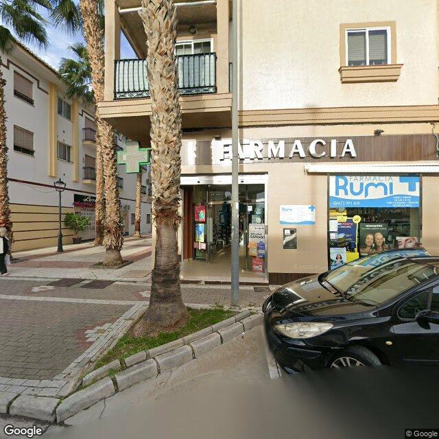 Street view near Farmacia Rumi in Spain
