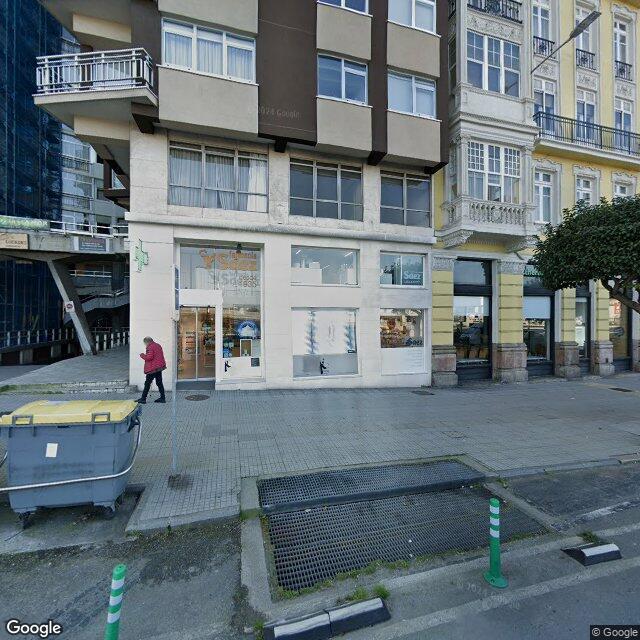 Street view near Farmacia Sáez in A Coruña