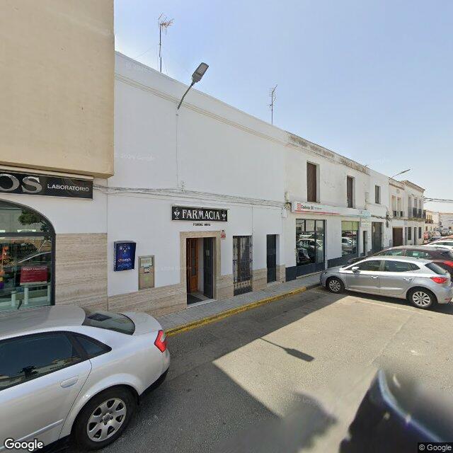Street view near Farmacia Sáncez Valenzuela in Olivenza