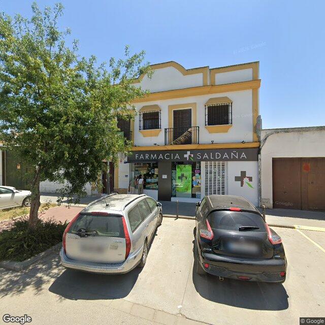 Street view near Farmacia Saldaña Ortiz-Repiso in Villaverde del Rio