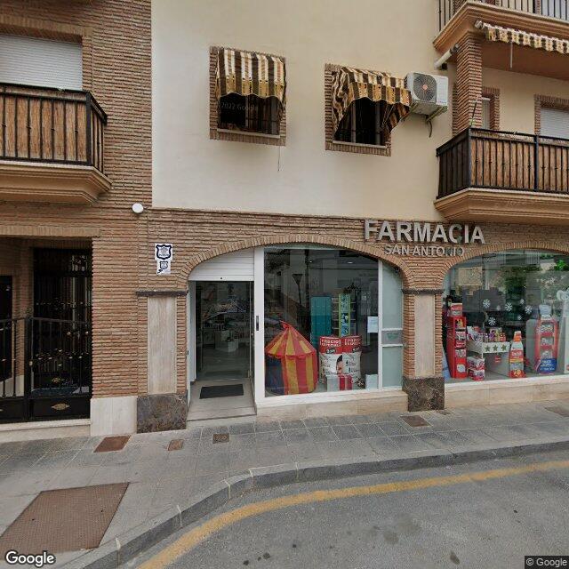 Street view near Farmacia San Antonio in La Zubia