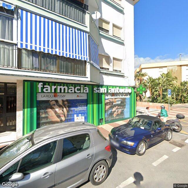 Street view near Farmacia San Antonio in Marbella