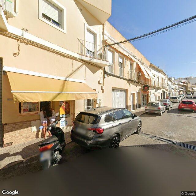 Street view near Farmacia San Francisco in Morón de la Frontera
