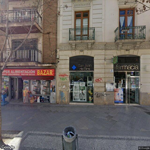 Street view near Farmacia San Juan De Dios in Granada