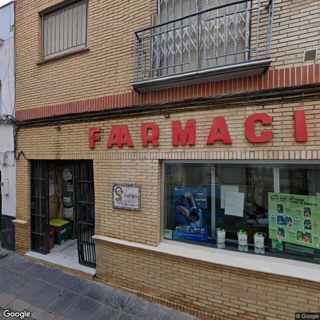 Street view near Farmacia Santa Ángela De La Cruz in Coria del Río