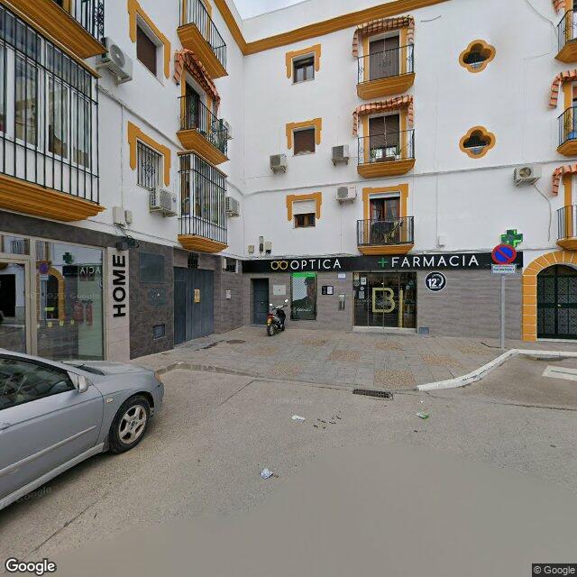 Street view near Farmacia Santa Brigida Blanca Dulce Ayala Muñoz in Lebrija