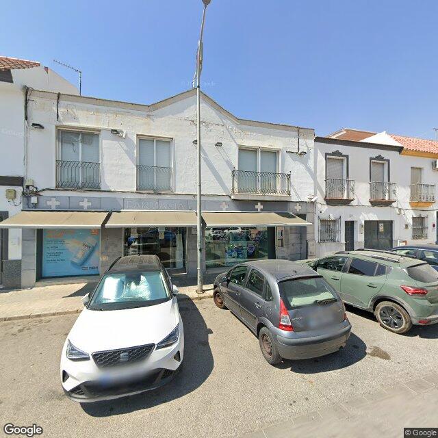 Street view near Farmacia Santa Cruz in La Rinconada