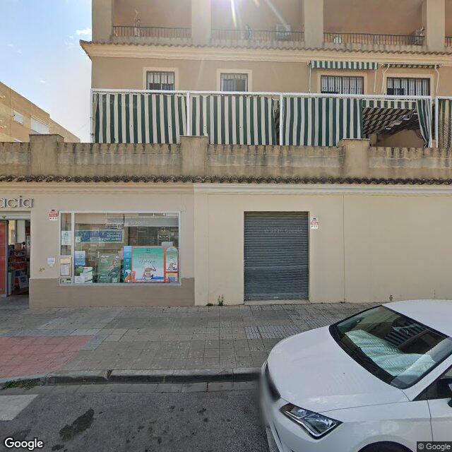Street view near Farmacia Santa Marta in La Rinconada