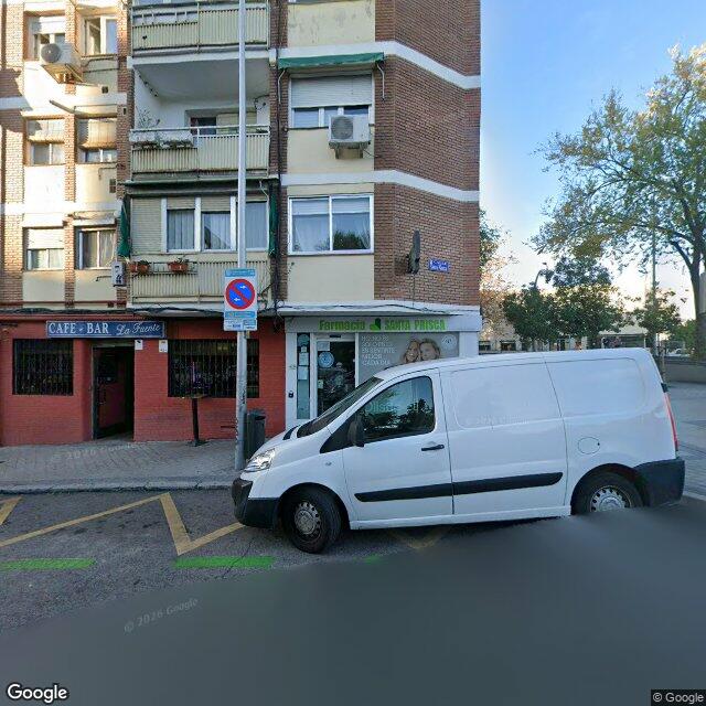 Street view near Farmacia Santa Prisca in Madrid