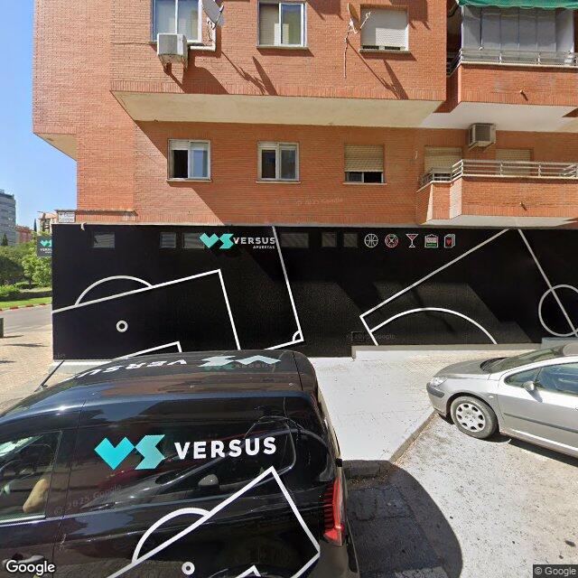 Street view near Farmacia Santiago Rodriguez Briega in Spain