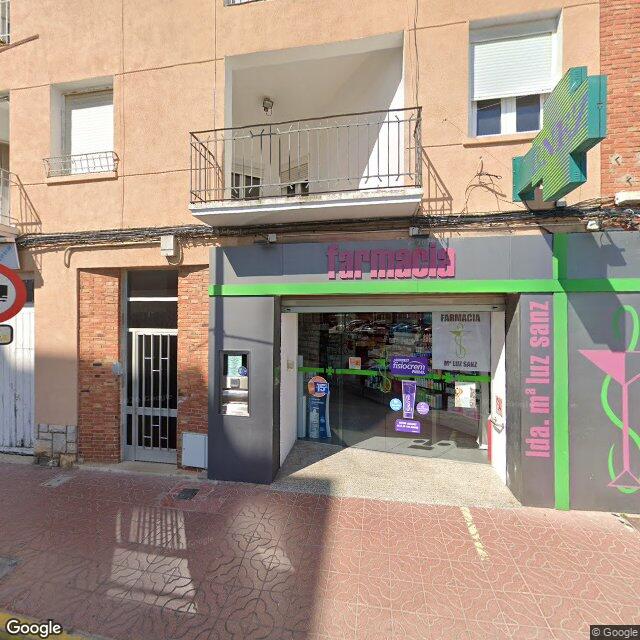 Street view near Farmacia Sanz in Vinaròs